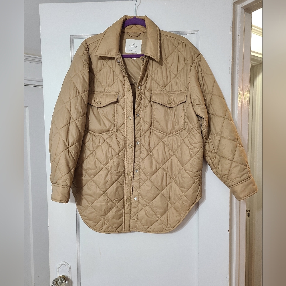 The Ganna Wilfred Free Quilted Shirt Jacket